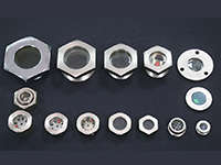 Glas-Metall-Schauglas